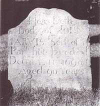 Jarvis Gravestone 